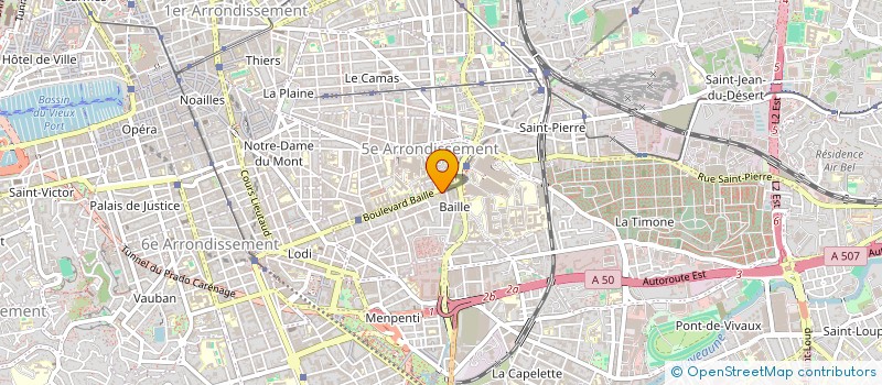 localisation de l'entreprise BOUAB MERIEM  MARSEILLE