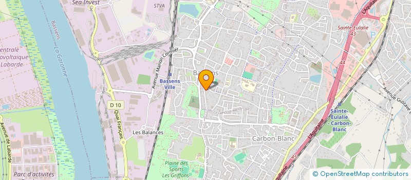 localisation de l'entreprise BOUABRE-GARRIGUES  BASSENS