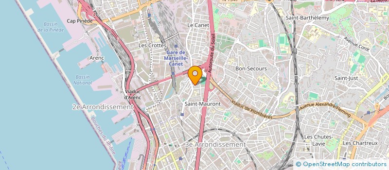 localisation de l'entreprise BOUAFIA  MARSEILLE