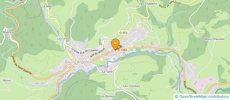 localisation de l'entreprise BOUARD à BOURG-ARGENTAL