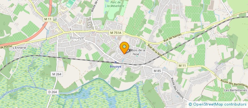 localisation de l'entreprise BOUAYE SWIN GOLF  BOUAYE