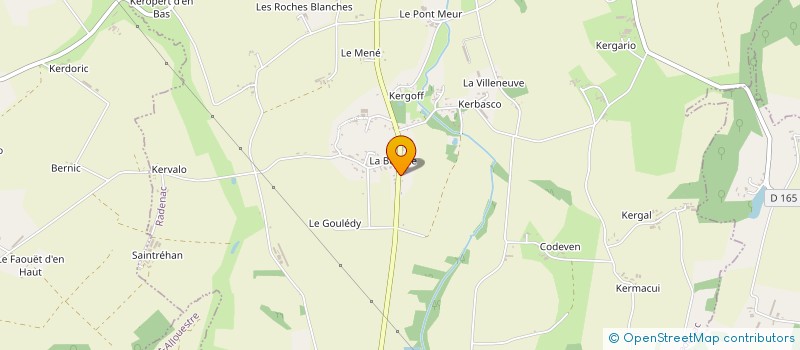 localisation de l'entreprise BOUAZIZ BAUD  RADENAC