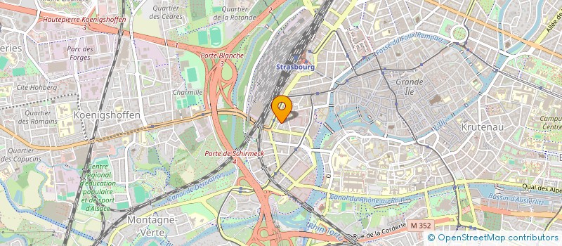 localisation de l'entreprise BOUAZZI RAMZI  STRASBOURG