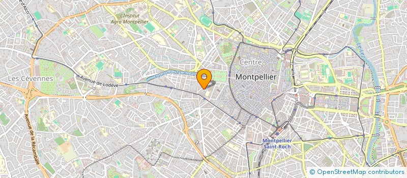 localisation de l'entreprise BOUBA à MONTPELLIER