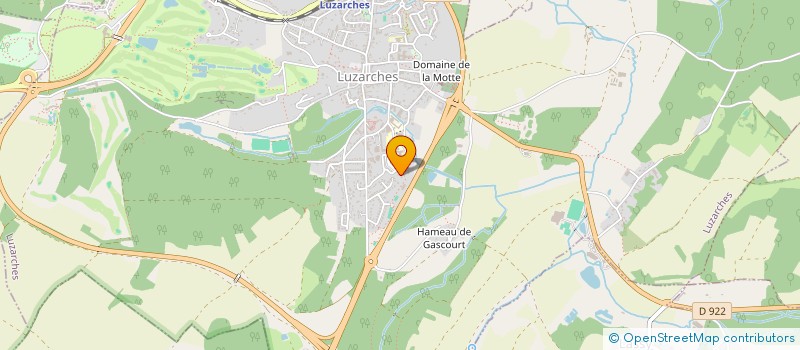 localisation de l'entreprise BOUBALAN  LUZARCHES