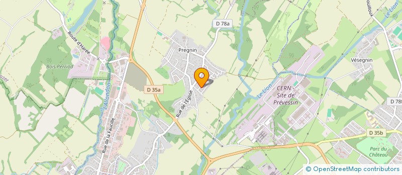 localisation de l'entreprise BOUBEKEUR à SAINT-GENIS-POUILLY