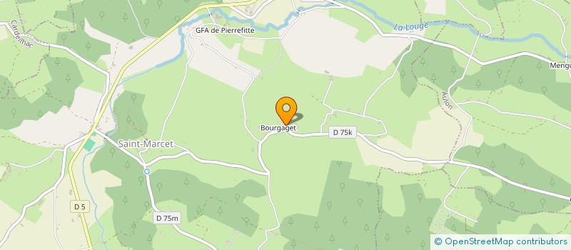 localisation de l'entreprise BOUBENE à SAINT-MARCET