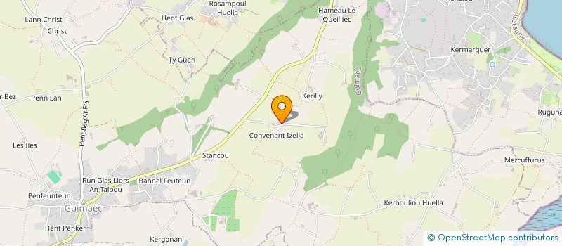 localisation de l'entreprise BOUBENNEC ENERGIE  LANMEUR