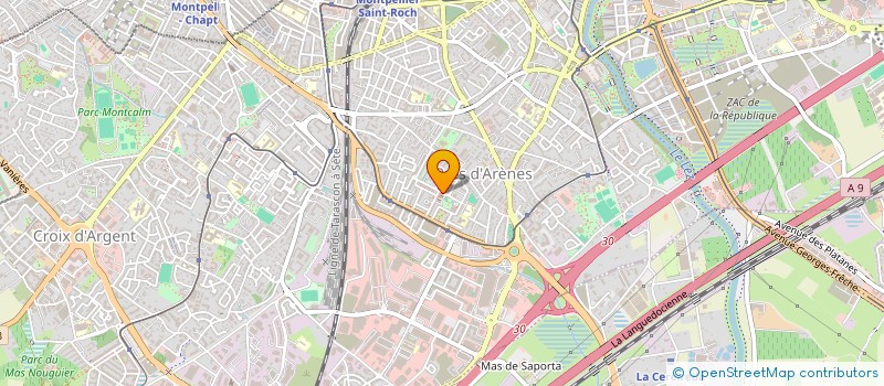 localisation de l'entreprise BOUBERT-BROS à MONTPELLIER