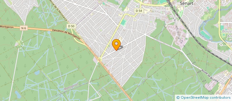 localisation de l'entreprise BOUBI  BRUNOY