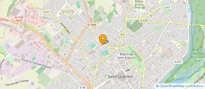 localisation de l'entreprise BOUBIELA DEVELOPPEMENT à SAINT QUENTIN