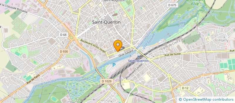 localisation de l'entreprise BOUBIELA TRANSITIQUE à SAINT-QUENTIN