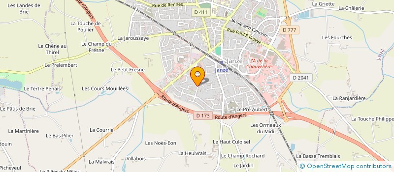 localisation de l'entreprise BOUBOU  AMANLIS