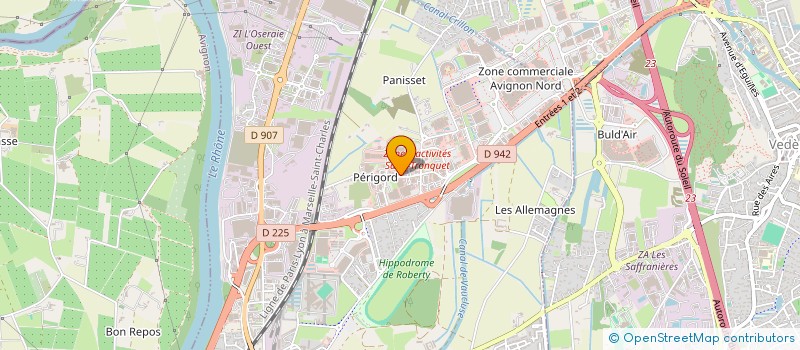 localisation de l'entreprise BOUBOU  LE PONTET