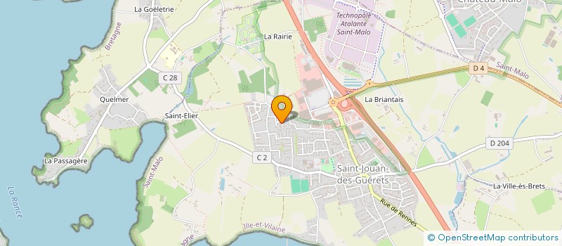 localisation de l'entreprise BOUBOU  SAINT-JOUAN-DES-GUERETS