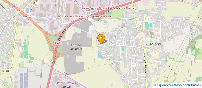 localisation de l'entreprise BOUBOU  MIONS