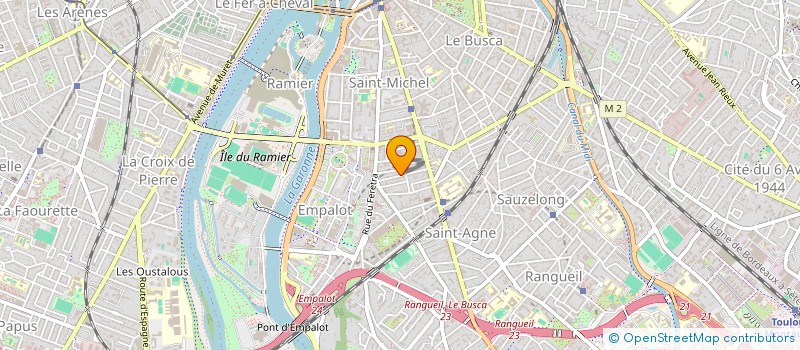 localisation de l'entreprise BOUBOUCHA à TOULOUSE