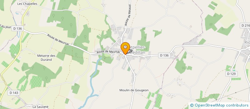 localisation de l'entreprise BOUBOUNE  MONTPELLIER-DE-MEDILLAN