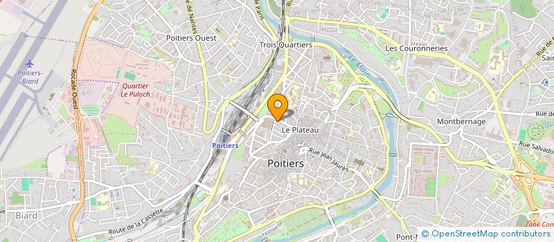 localisation de l'entreprise BOUBOUSAM  POITIERS