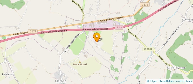 localisation de l'entreprise BOUBVILLE  REUX