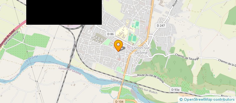 localisation de l'entreprise BOUCAN  LIVRON-SUR-DROME