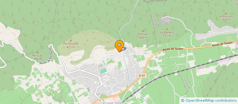 localisation de l'entreprise BOUCANS MOUNTAIN  PUGET-VILLE