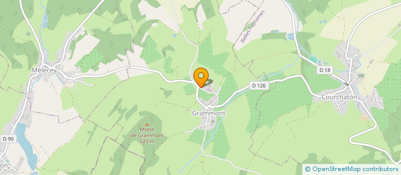 localisation de l'entreprise BOUCARD OLIVIER  GRAMMONT