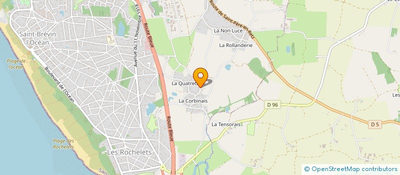 localisation de l'entreprise BOUCARD PASCAL SARL à SAINT BREVIN LES PINS
