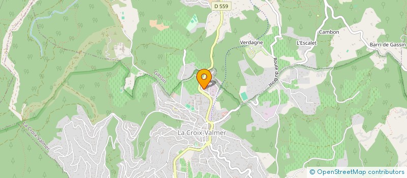 localisation de l'entreprise BOUCAROU  LA CROIX-VALMER