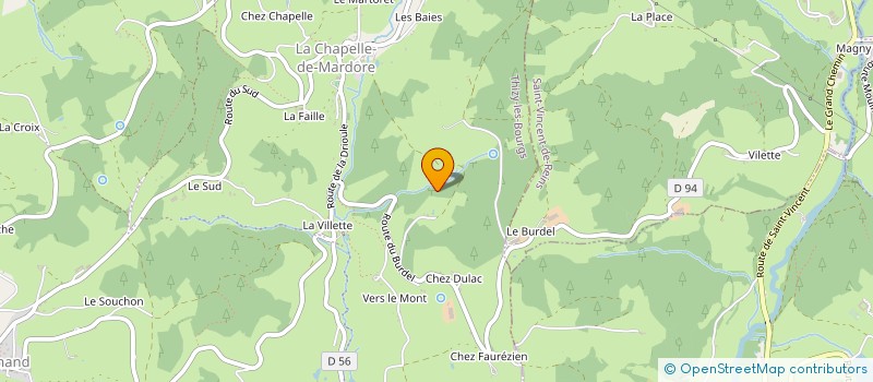 localisation de l'entreprise BOUCAUD FRANCK  COURS