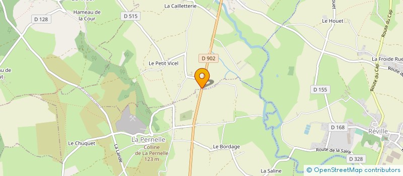 localisation de l'entreprise BOUCE JEAN-MICHEL à LA PERNELLE