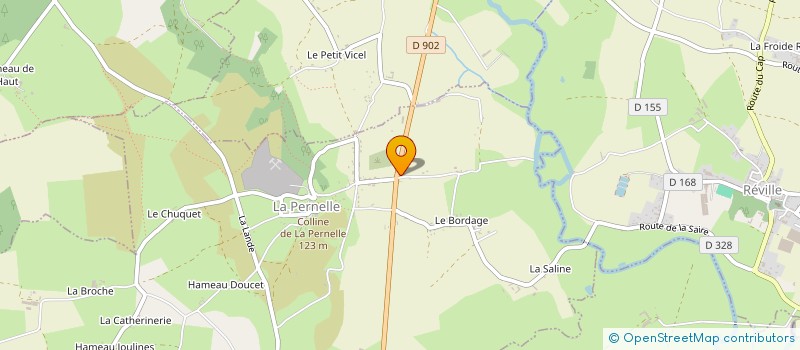 localisation de l'entreprise BOUCE SERVICES  LA PERNELLE