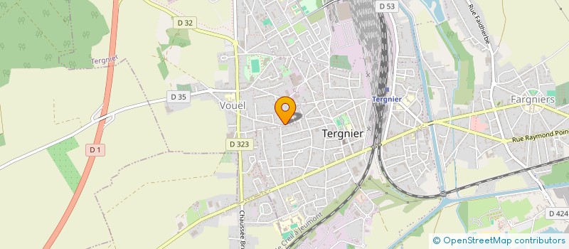 localisation de l'entreprise BOUCH CHARC AU COCHON DE LAIT à TERGNIER