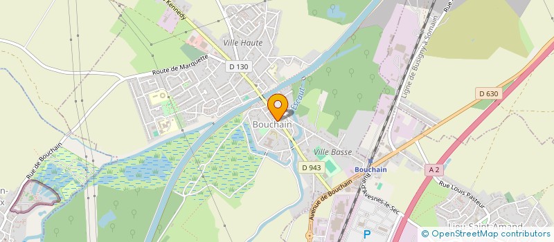 localisation de l'entreprise BOUCHAIN VIDEO à BOUCHAIN