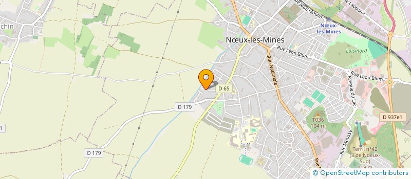 localisation de l'entreprise BOUCHARD B DEVELOPPEMENT  NUX-LES-MINES