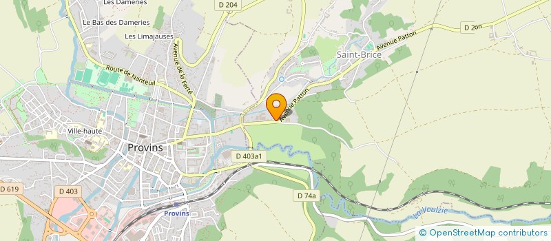localisation de l'entreprise BOUCHARD DIFFUSION à SAINT-BRICE