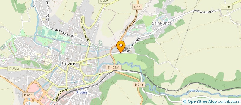 localisation de l'entreprise BOUCHARD ENVIROMAT à SAINT-BRICE