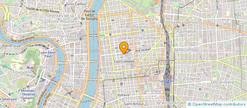 localisation de l'entreprise BOUCHARD MARIE ANTOINETTE  LYON