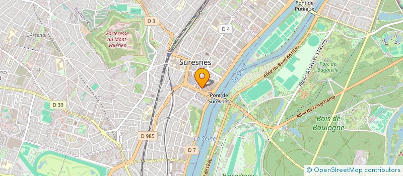 localisation de l'entreprise BOUCHARD-MARTY-FANTIN CONSULTING à SURESNES