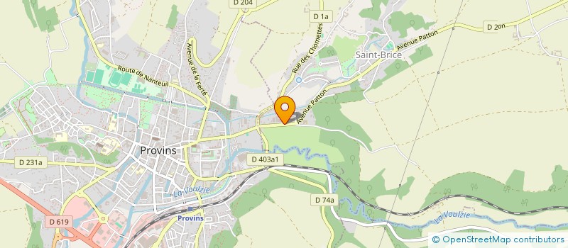 localisation de l'entreprise BOUCHARD VROMMAN à SAINT-BRICE