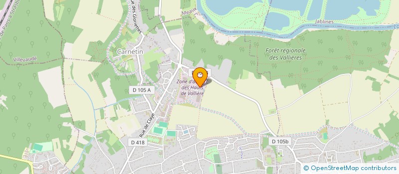 localisation de l'entreprise BOUCHAUD ASSISTANCE JARDINS  THORIGNY-SUR-MARNE