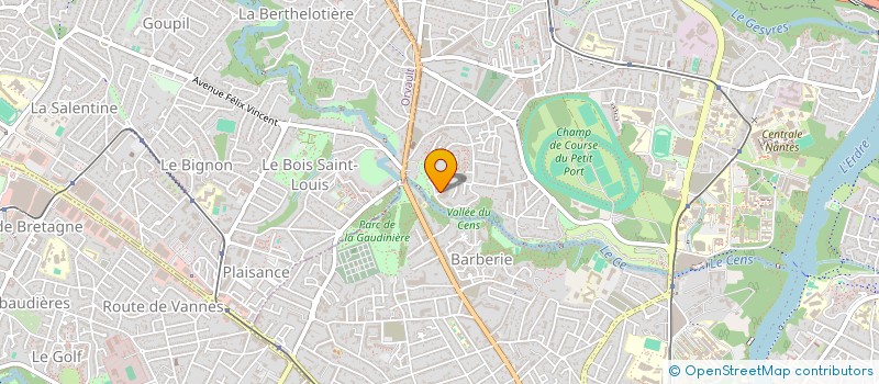 localisation de l'entreprise BOUCHAUD IMMOBILIER à NANTES