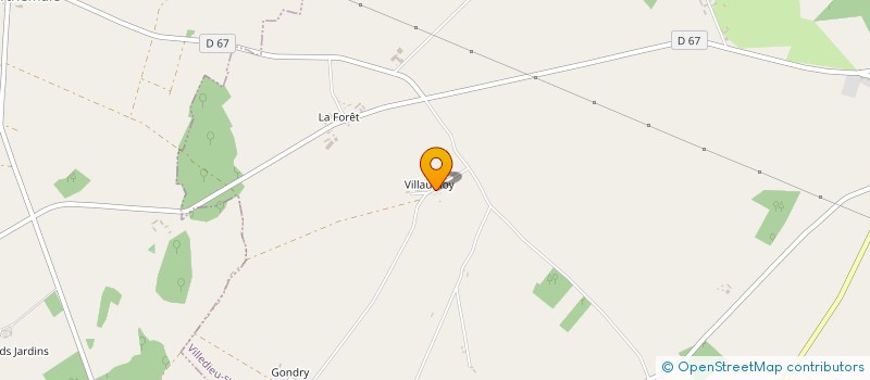 localisation de l'entreprise BOUCHAULT FRANCK SARL à VILLEDIEU-SUR-INDRE
