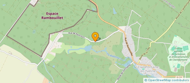 localisation de l'entreprise BOUCHE A OREILLE  CLAIREFONTAINE-EN-YVELINES