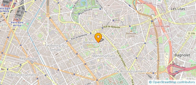 localisation de l'entreprise BOUCHE BEE  PARIS