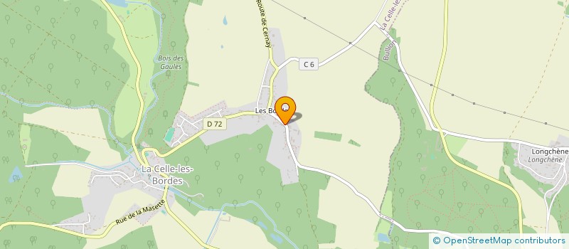 localisation de l'entreprise BOUCHE COUSUE PRODUCTIONS  RAMBOUILLET