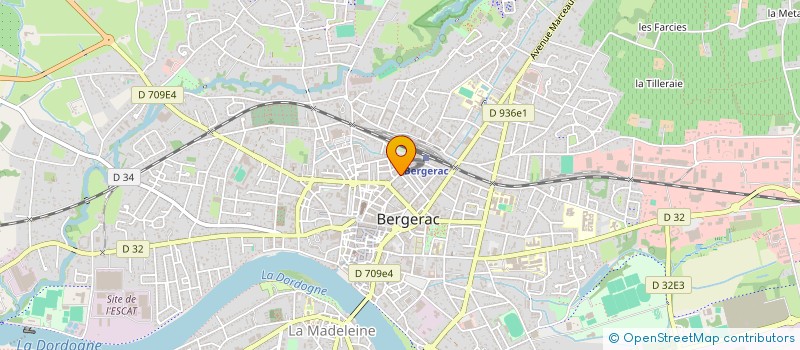 localisation de l'entreprise BOUCHE FINANCEMENT SOCIETE EN LIQUIDATION à BERGERAC