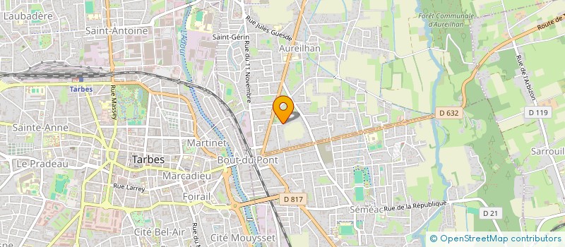 localisation de l'entreprise BOUCHE HOLDING SOCIETE  AUREILHAN