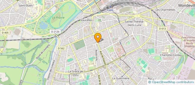 localisation de l'entreprise BOUCHEES DOUBLES à CAEN