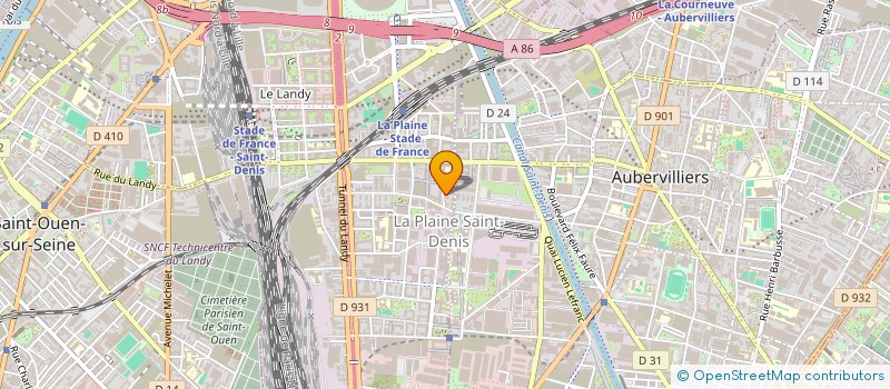 localisation de l'entreprise BOUCHELAGHEM SCI  SAINT-DENIS
